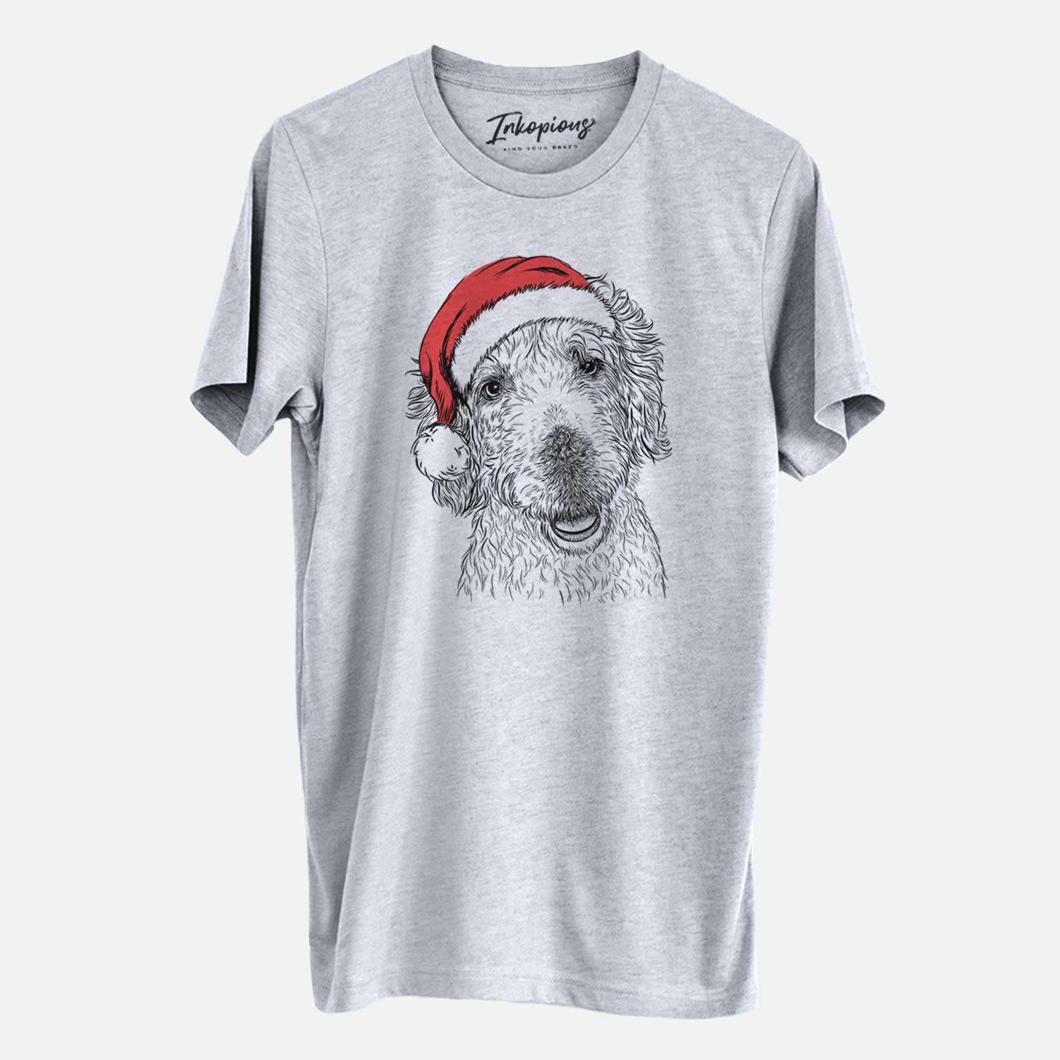 Santa Preston the Labradoodle - Unisex Crewneck