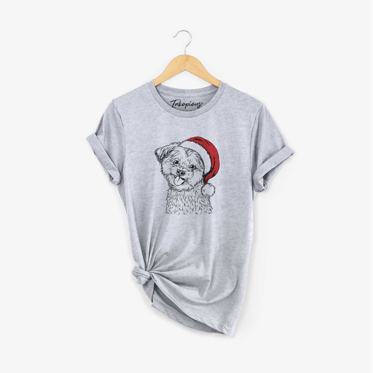 Santa Puff the Malshi - Unisex Crewneck