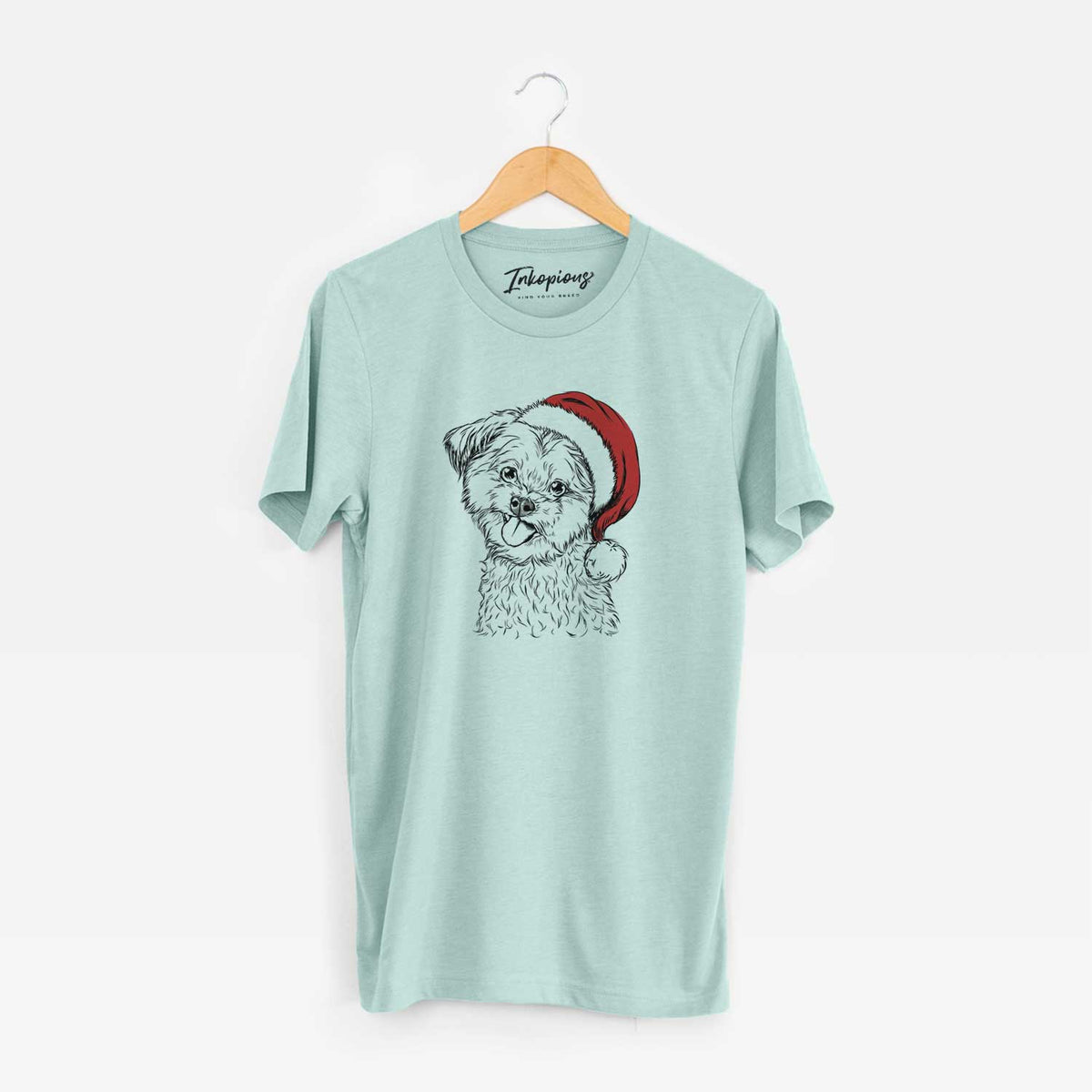 Santa Puff the Malshi - Unisex Crewneck