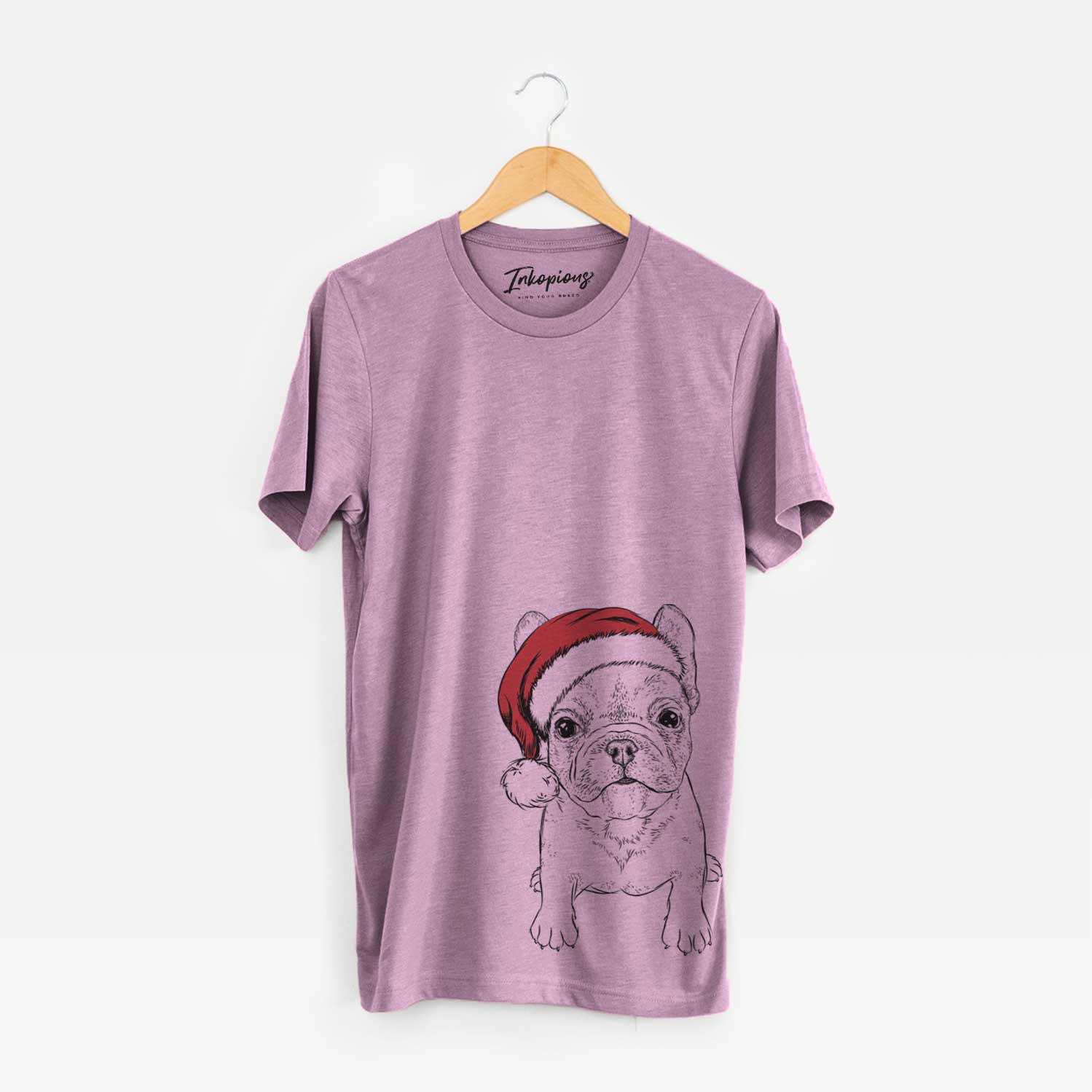 Santa Puppy Pierre the French Bulldog - Unisex Crewneck