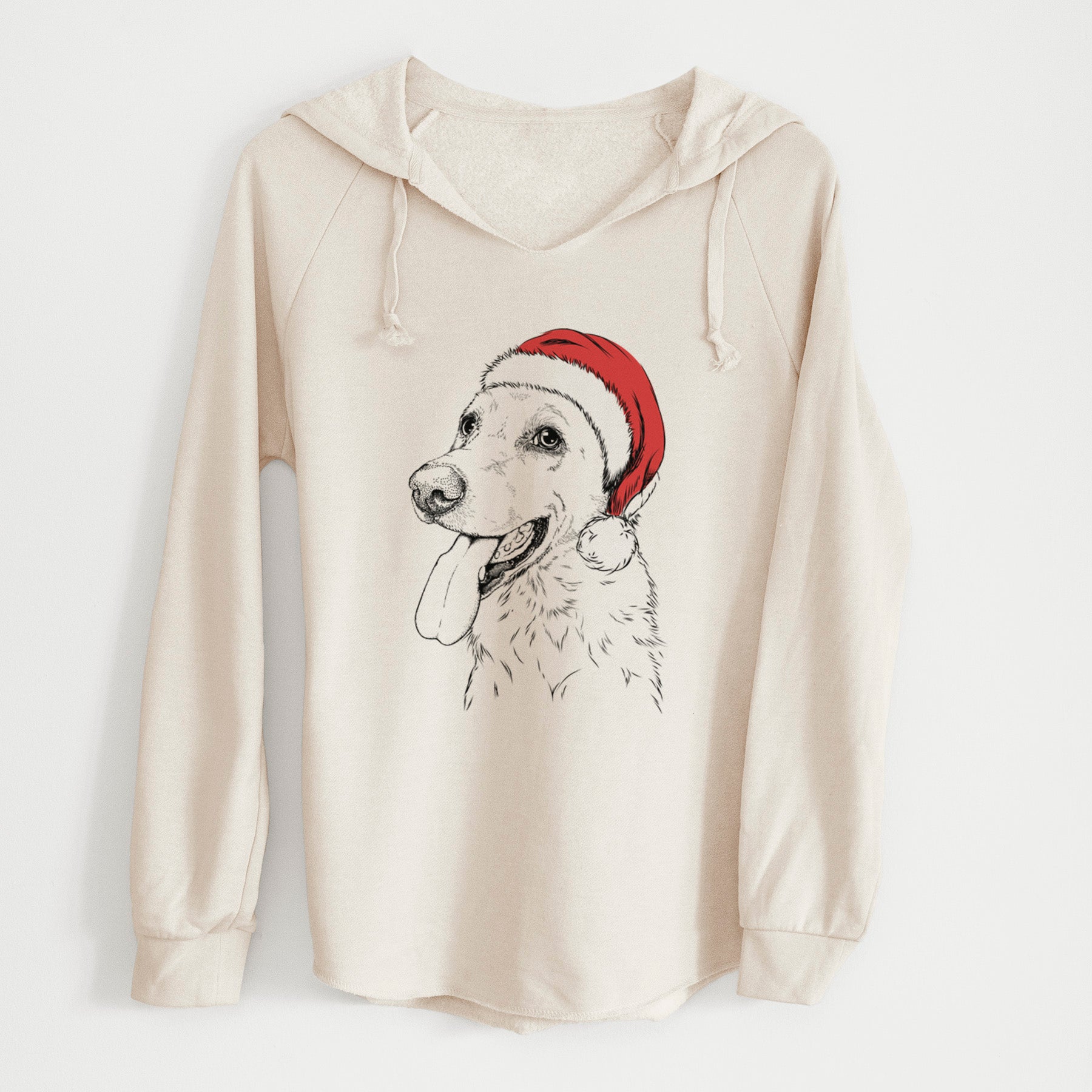 Santa Purl the British Lab - Cali Wave Hooded Sweatshirt