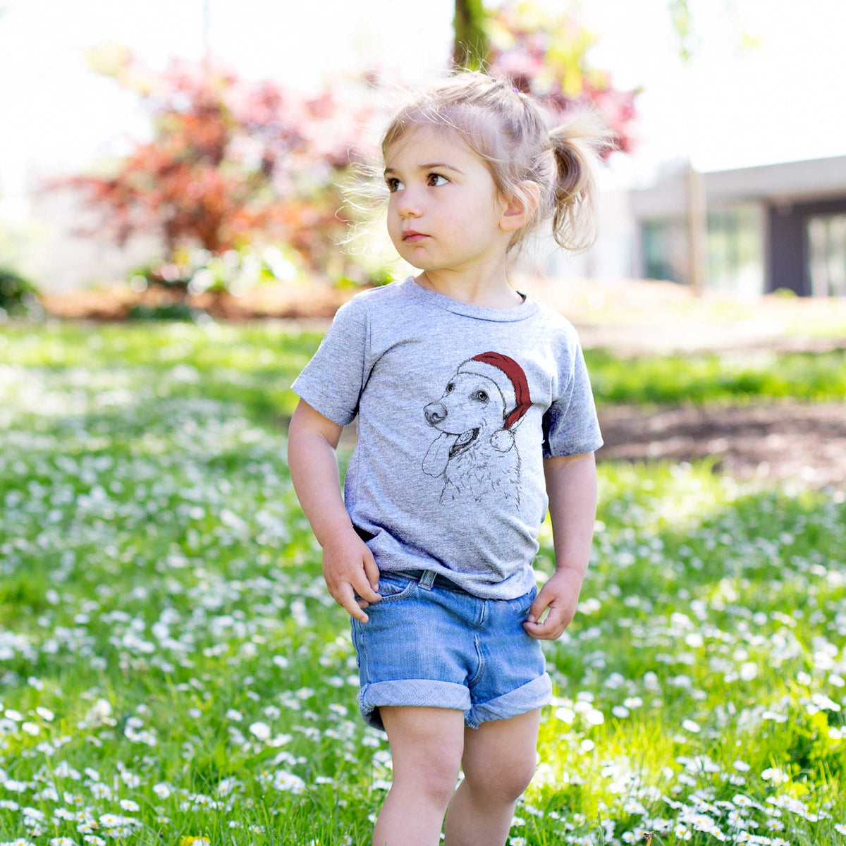Santa Purl the British Lab - Kids/Youth/Toddler Shirt