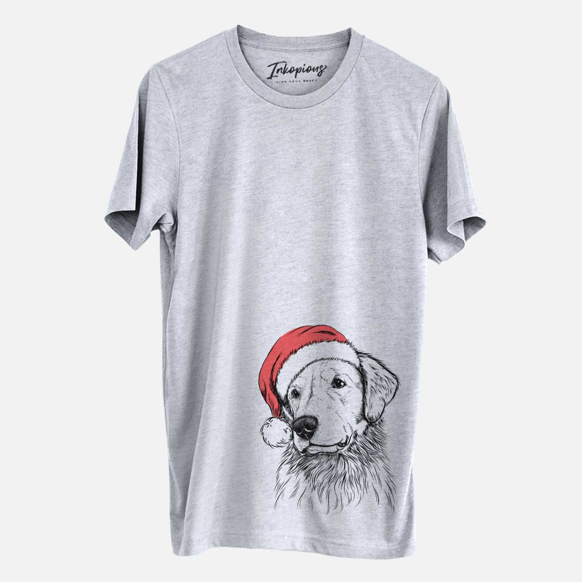 Santa Quinn the Golden Retriever - Unisex Crewneck
