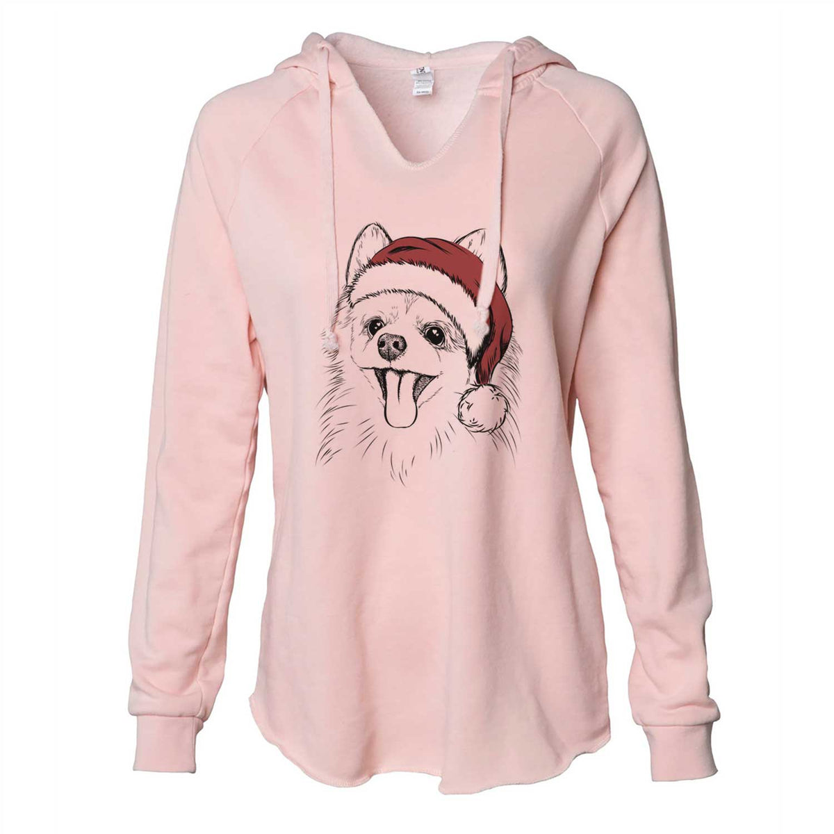 Quinn the Pomeranian - Cali Wave Hooded Sweatshirt