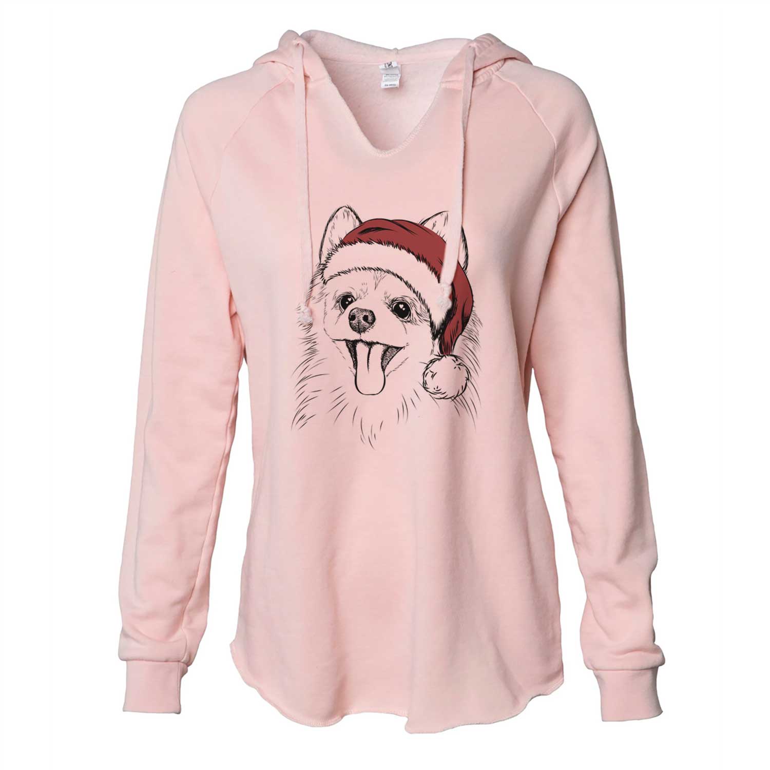 Quinn the Pomeranian - Cali Wave Hooded Sweatshirt