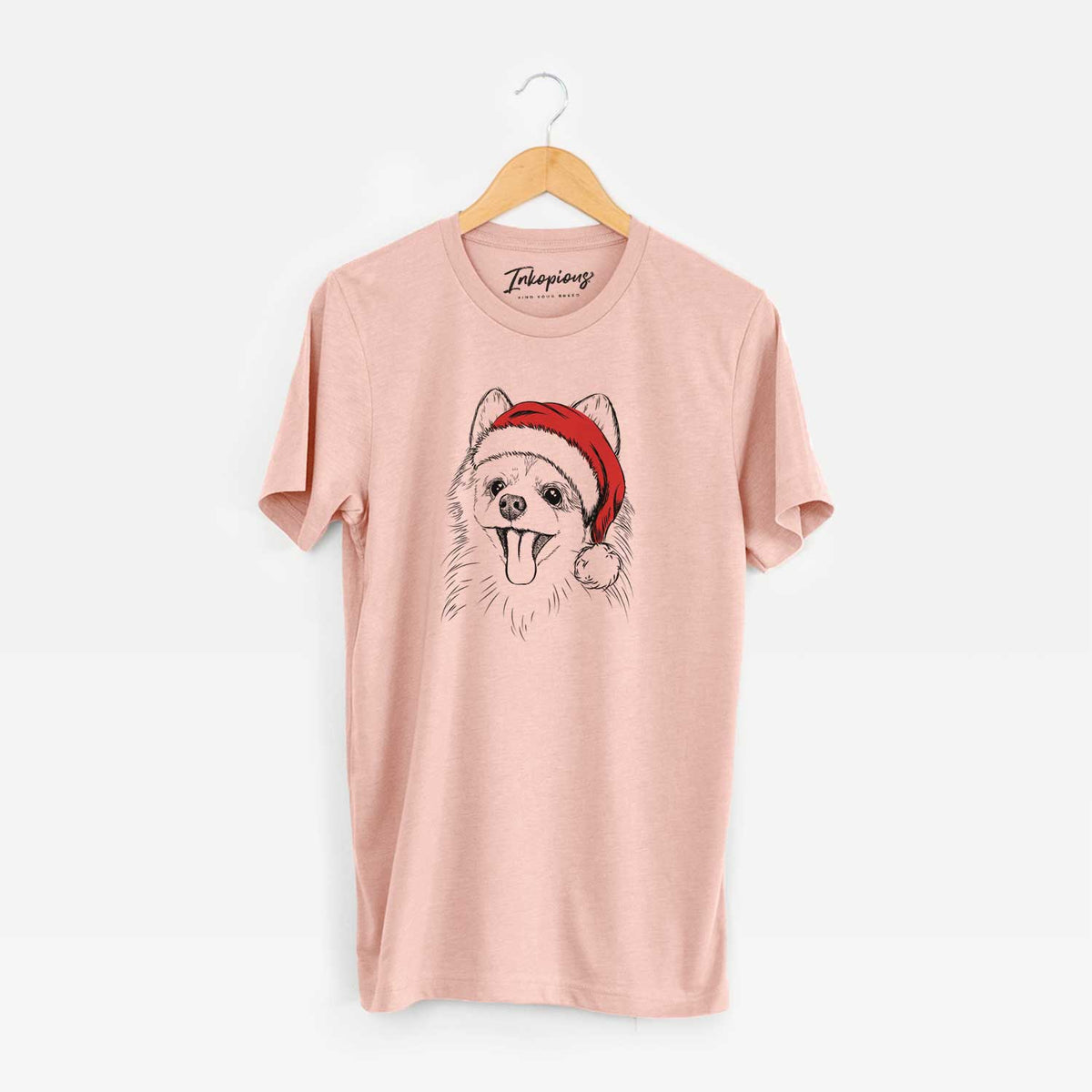 Santa Quinn the Pomeranian - Unisex Crewneck