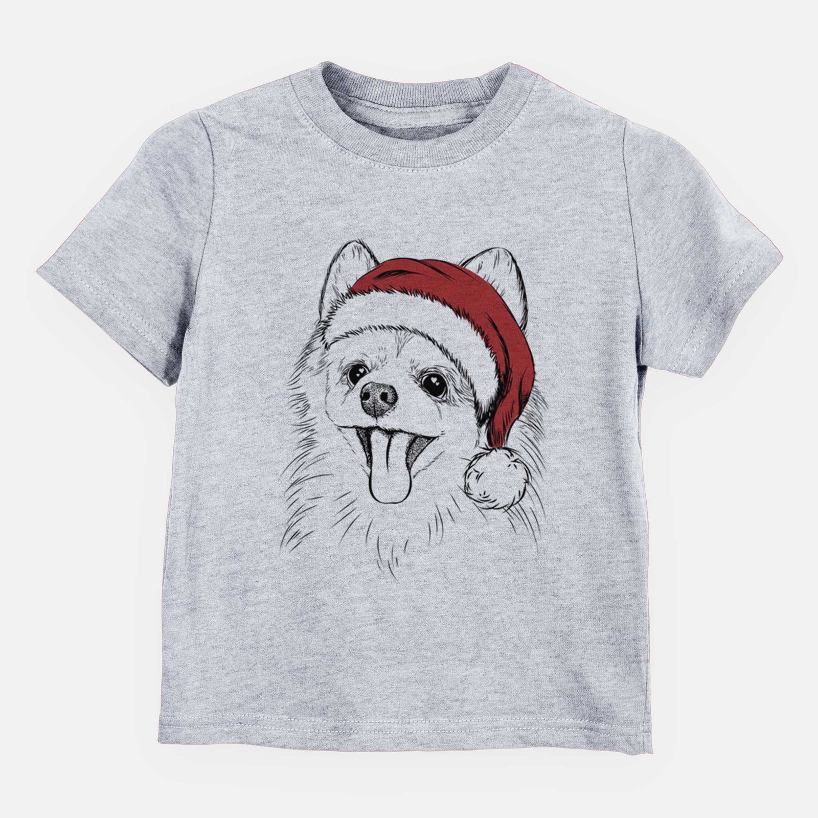 Santa Quinn the Pomeranian - Kids/Youth/Toddler Shirt