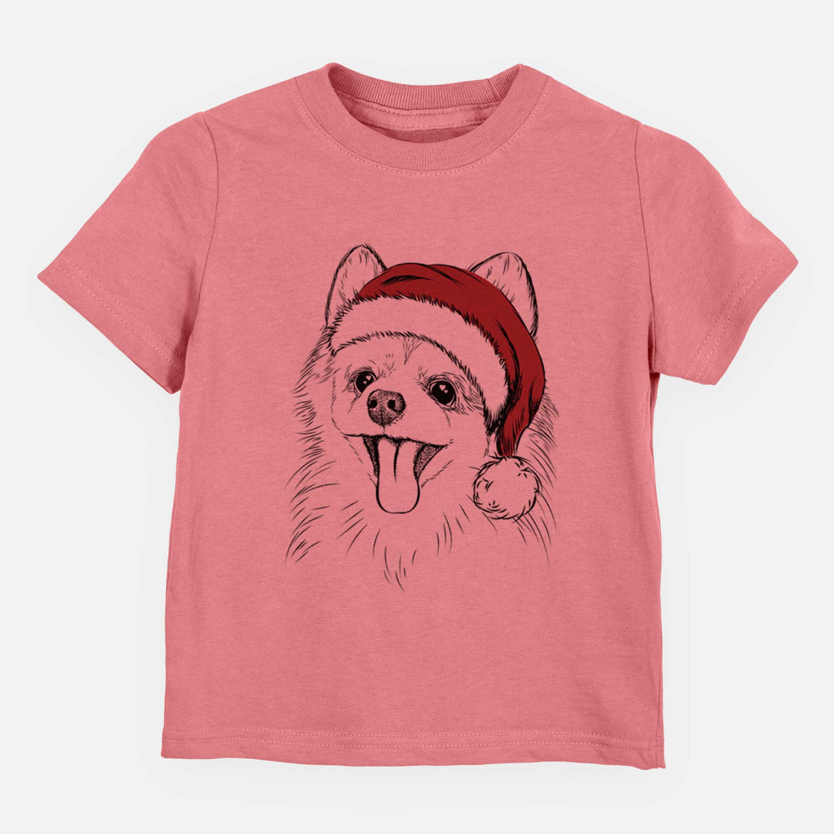 Santa Quinn the Pomeranian - Kids/Youth/Toddler Shirt