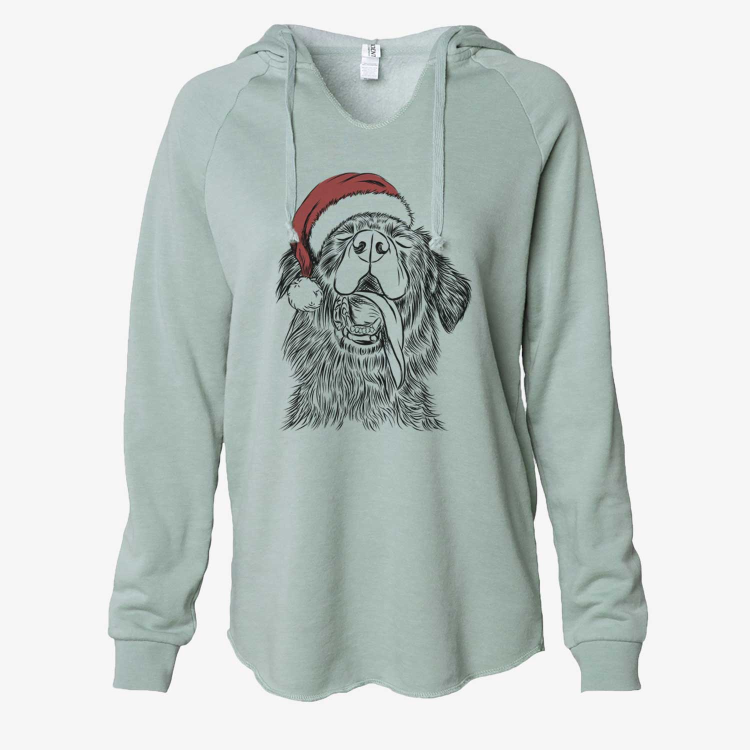 Quint the Mixed Breed - Cali Wave Hooded Sweatshirt