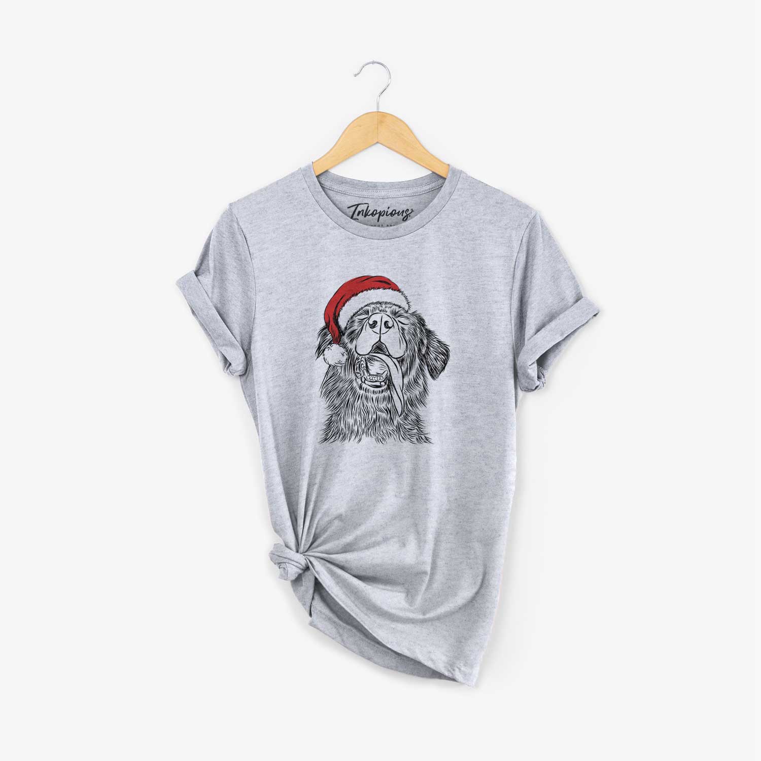 Santa Quint the Mixed Breed - Unisex Crewneck
