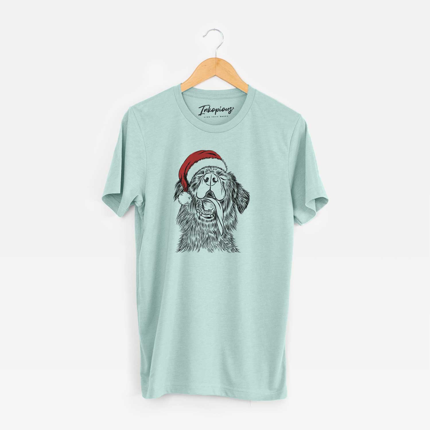 Santa Quint the Mixed Breed - Unisex Crewneck