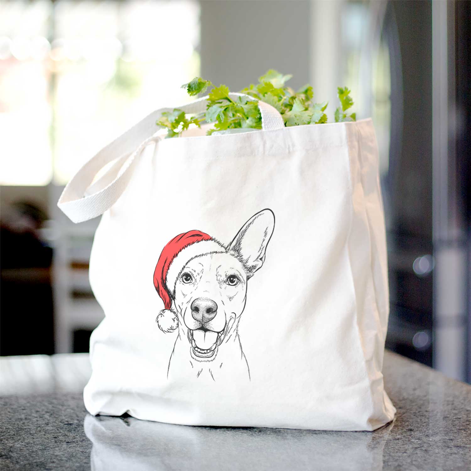 Radar the Pitbull Mix - Tote Bag