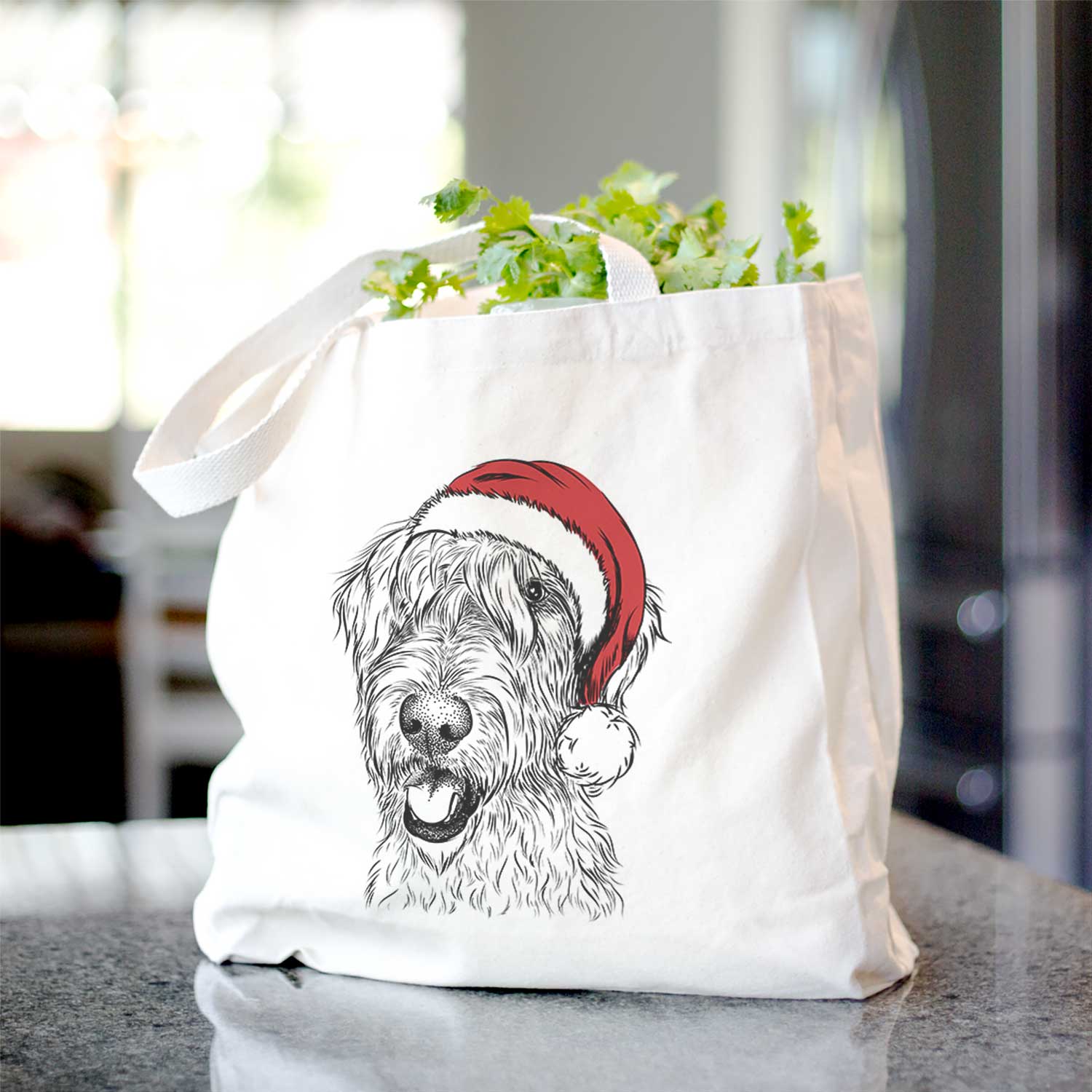 Ragnar the Irish Wolfhound - Tote Bag