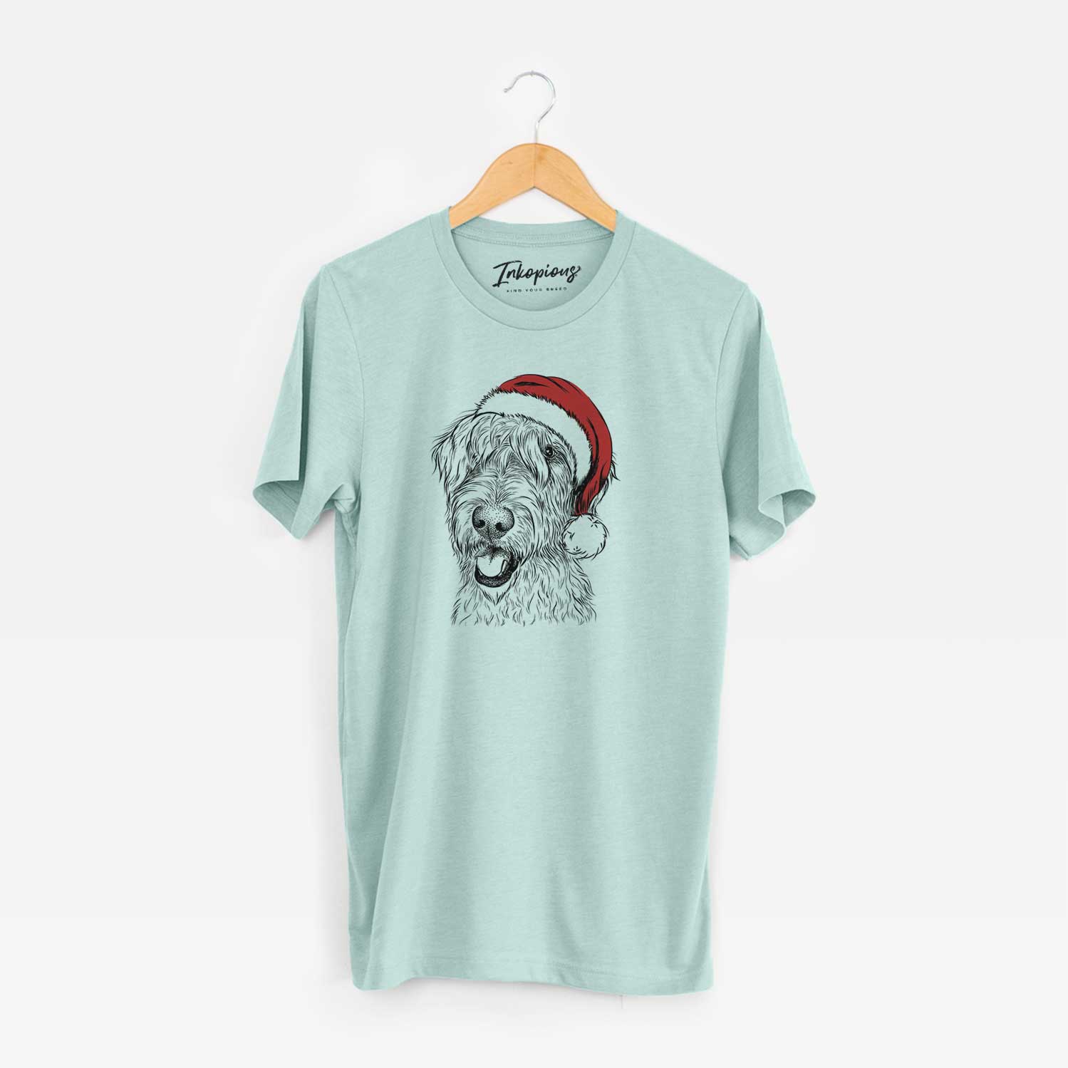 Santa Ragnar the Irish Wolfhound - Unisex Crewneck