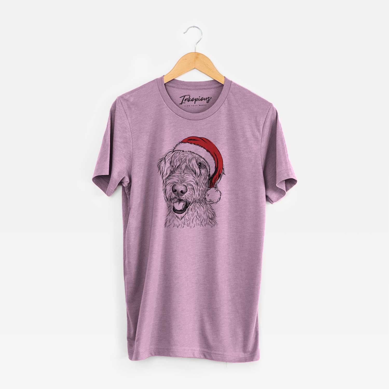 Santa Ragnar the Irish Wolfhound - Unisex Crewneck