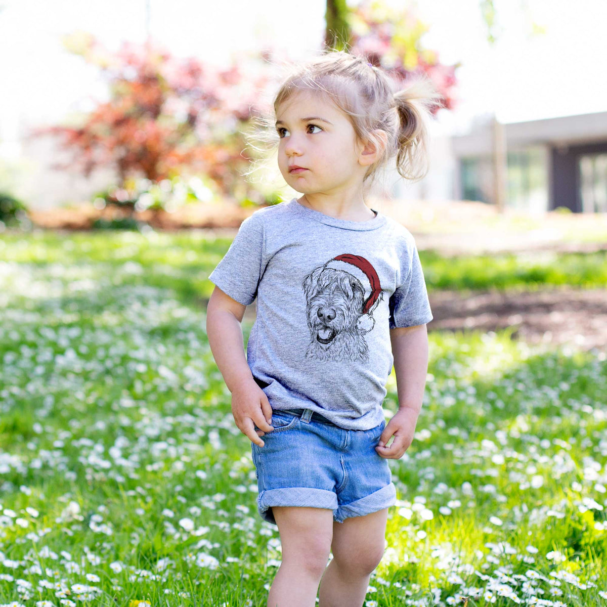 Santa Ragnar the Irish Wolfhound - Kids/Youth/Toddler Shirt