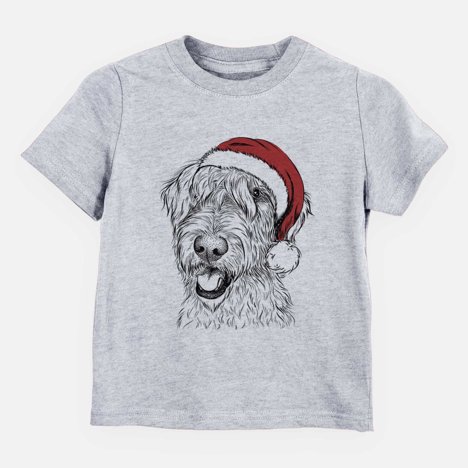 Santa Ragnar the Irish Wolfhound - Kids/Youth/Toddler Shirt
