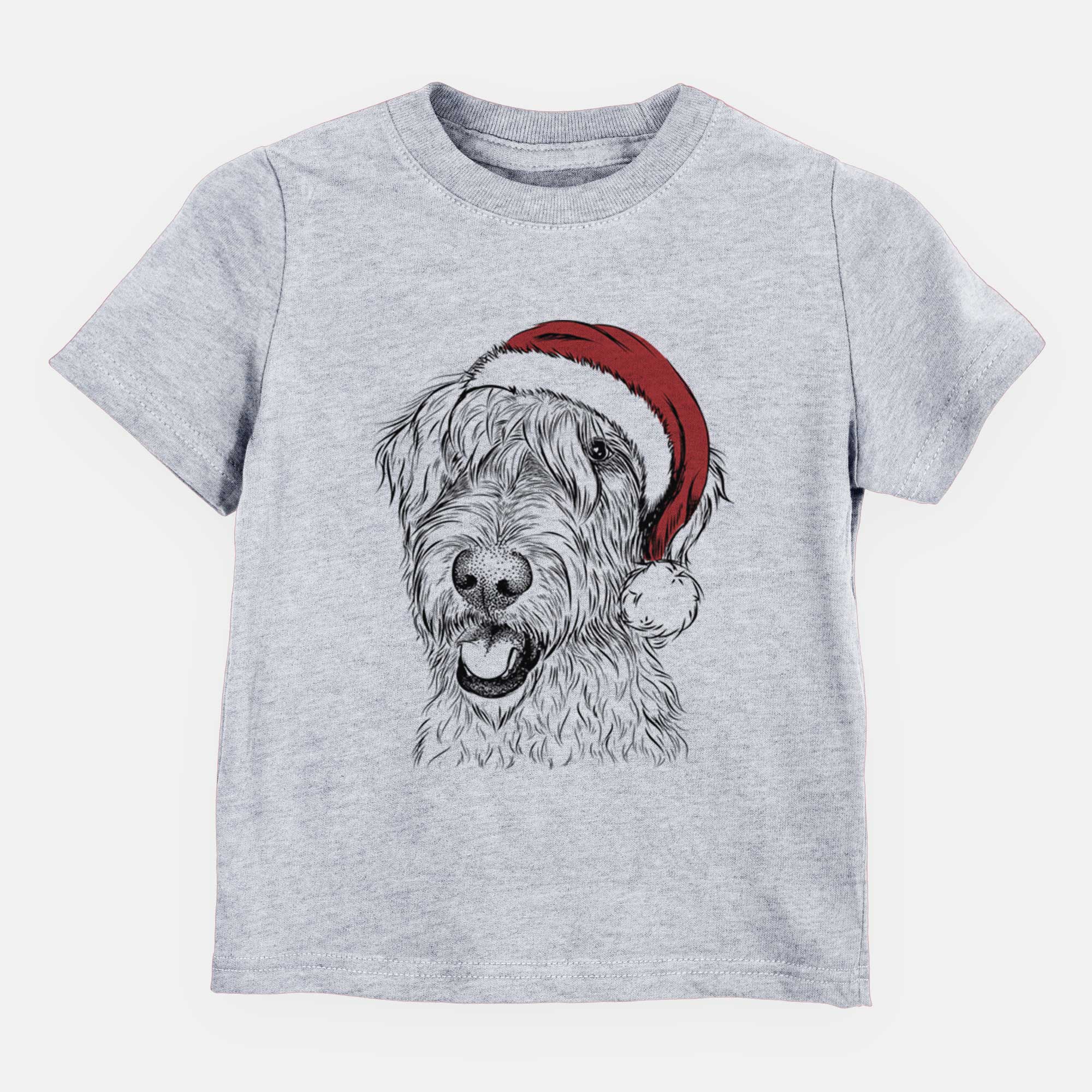 Santa Ragnar the Irish Wolfhound - Kids/Youth/Toddler Shirt