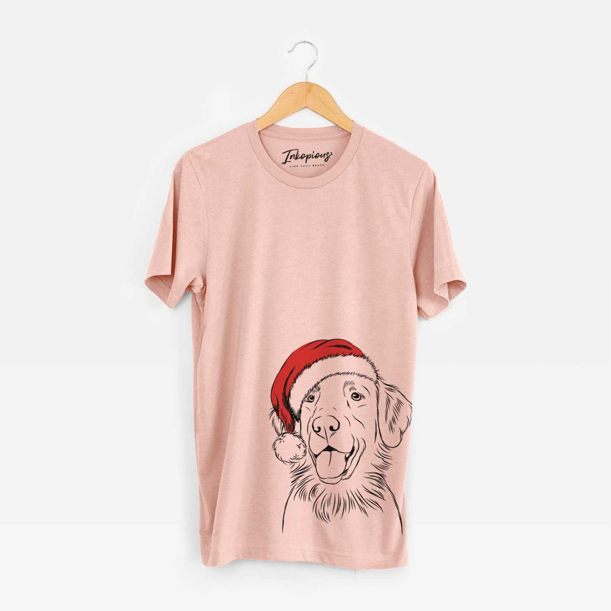 Santa Raisin the Flat Coated Retriever - Unisex Crewneck