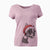 Santa Ralphie the Boston Terrier - Women's V-neck Shirt