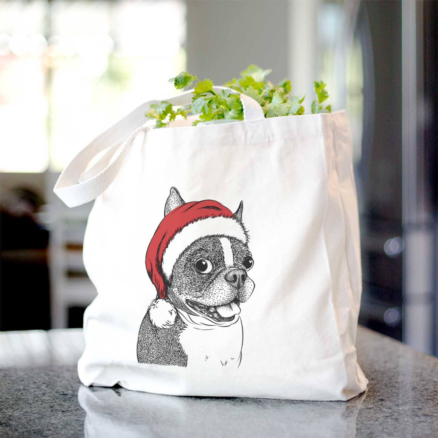 Ralphie the Boston Terrier - Tote Bag