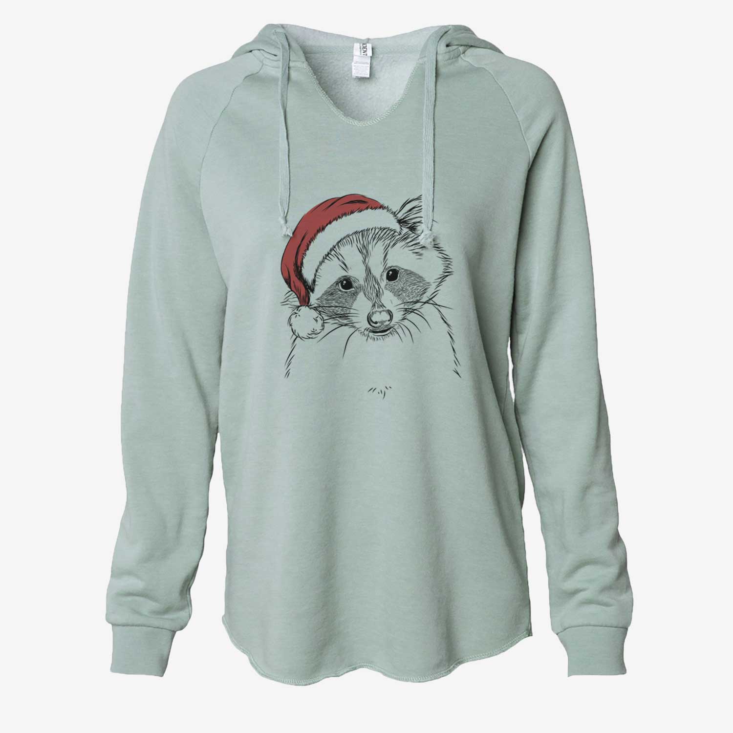 Randy the Raccoon - Cali Wave Hooded Sweatshirt