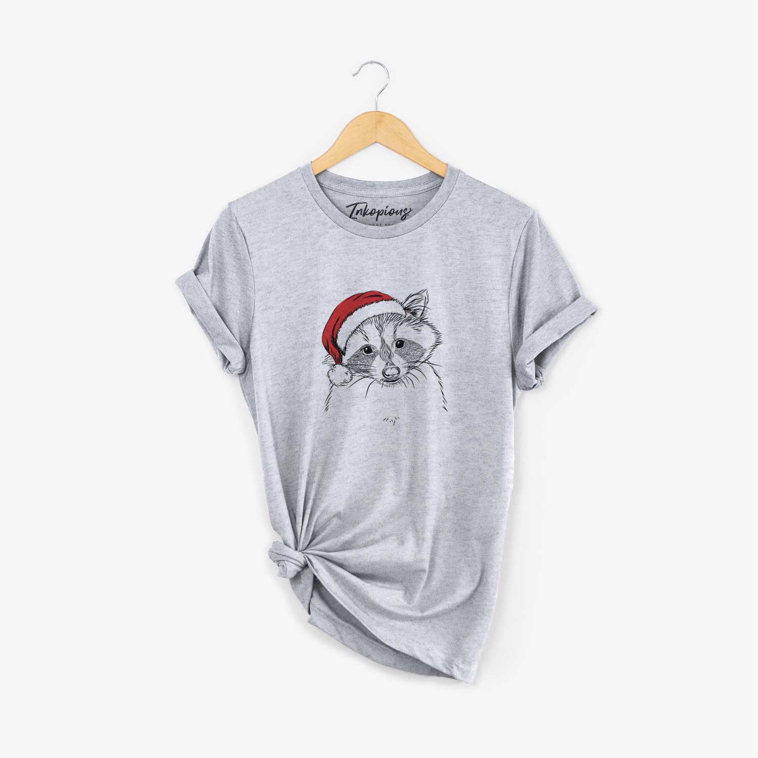 Santa Randy the Raccoon - Unisex Crewneck