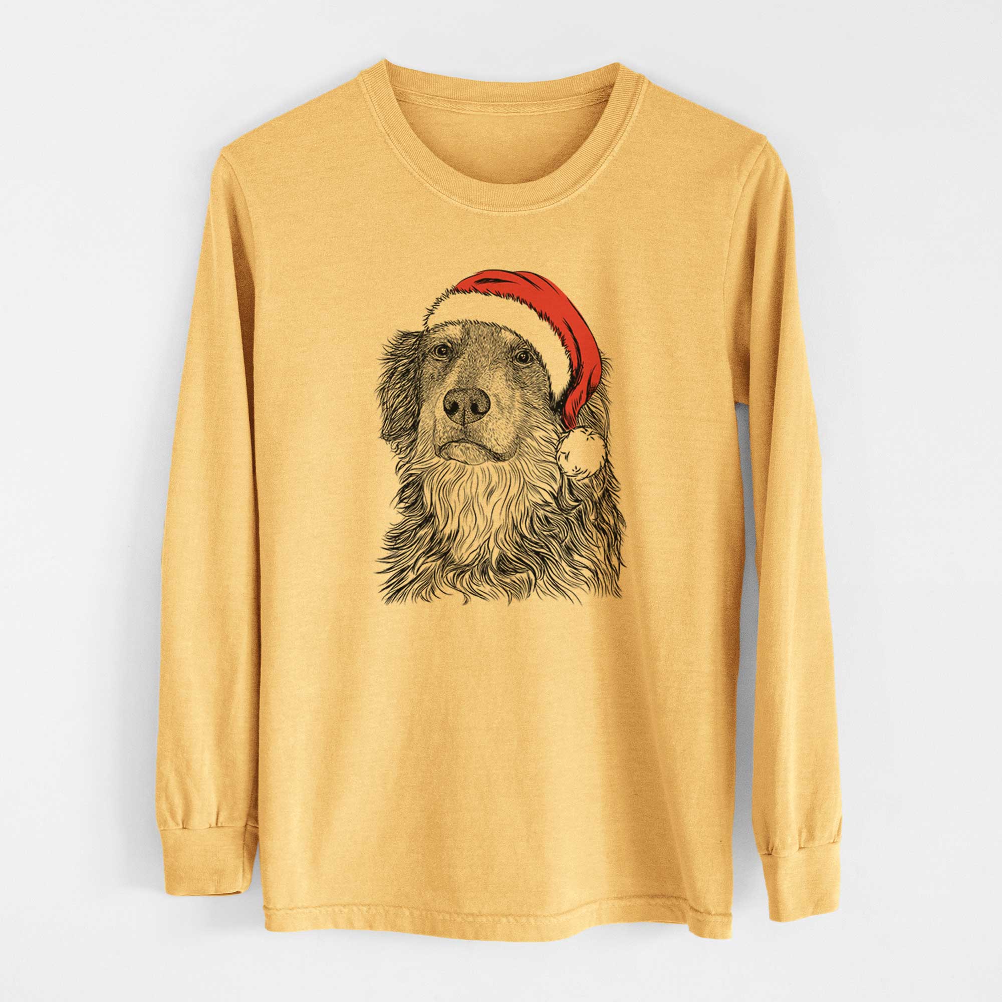 Santa Ranger the Mixed Breed - Heavyweight 100% Cotton Long Sleeve