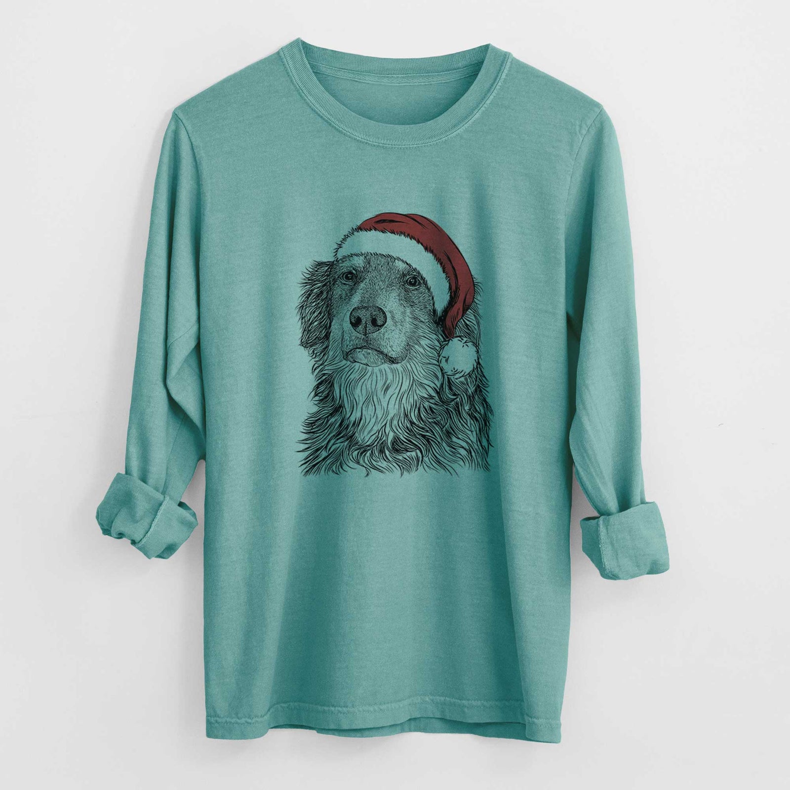 Santa Ranger the Mixed Breed - Heavyweight 100% Cotton Long Sleeve