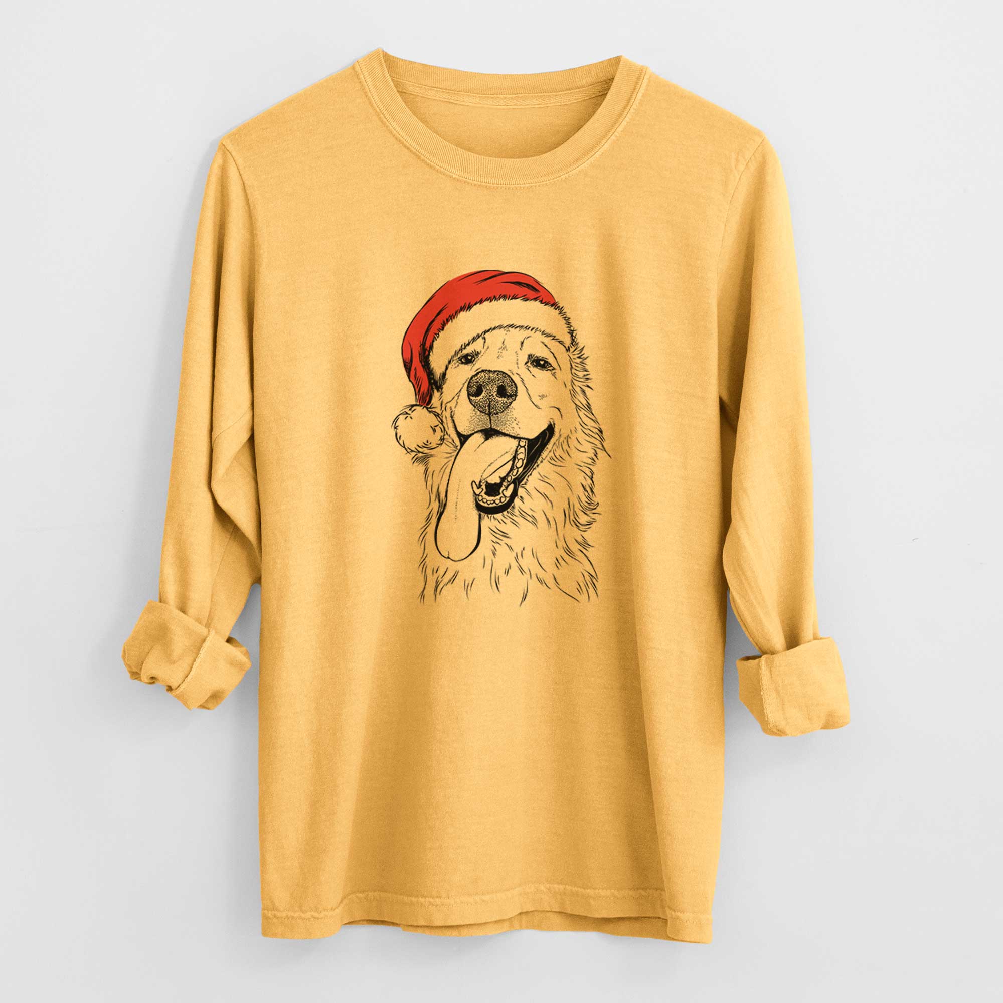 Santa Ranger the Mixed Breed - Heavyweight 100% Cotton Long Sleeve