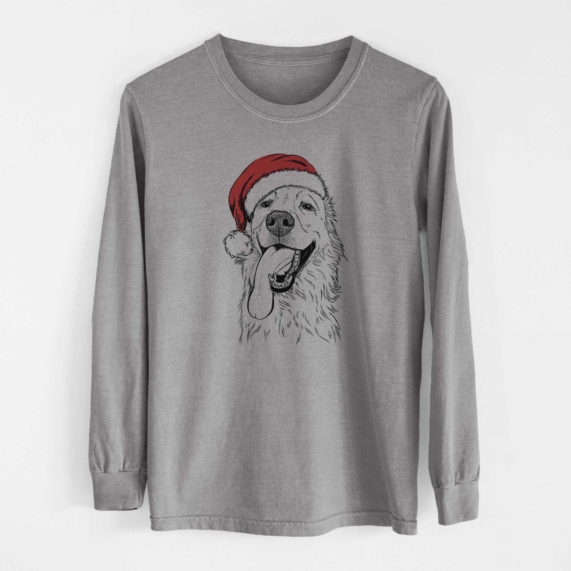 Santa Ranger the Mixed Breed - Heavyweight 100% Cotton Long Sleeve