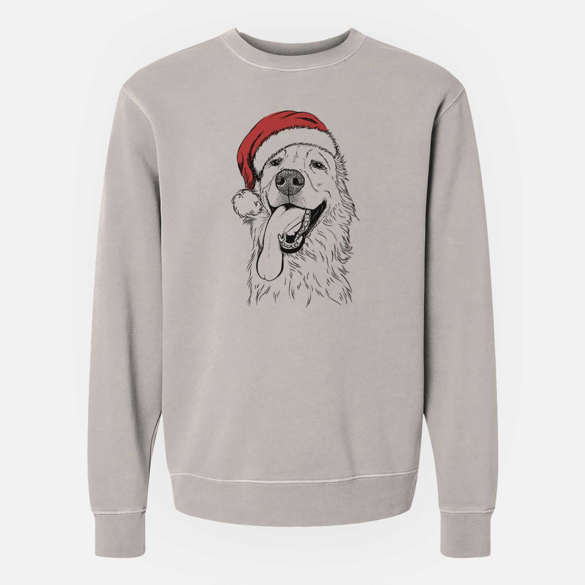 Santa Ranger the Mixed Breed - Unisex Pigment Dyed Crew Sweatshirt