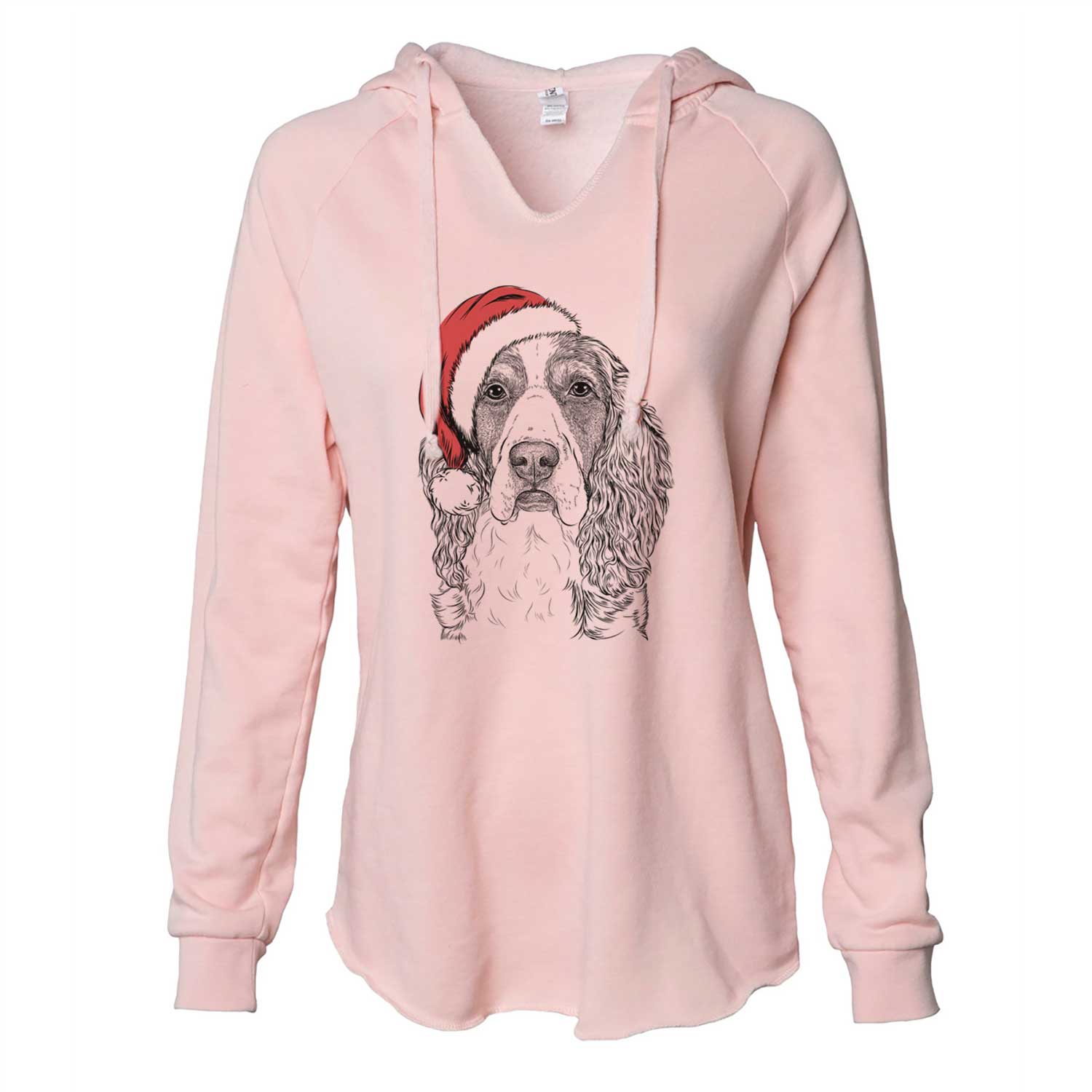 Red the English Springer Spaniel - Cali Wave Hooded Sweatshirt