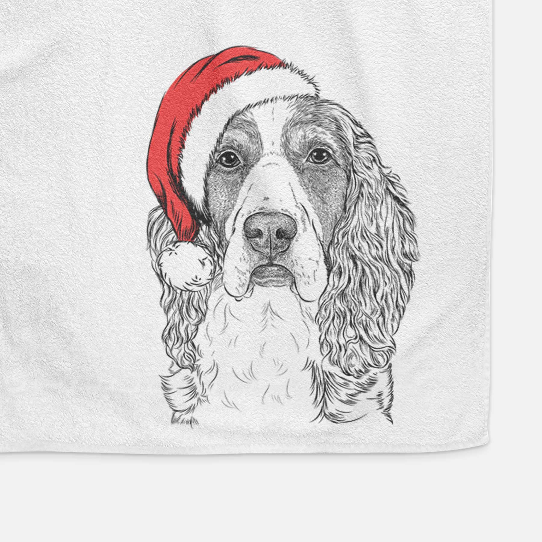 Red the English Springer Spaniel Decorative Hand Towel