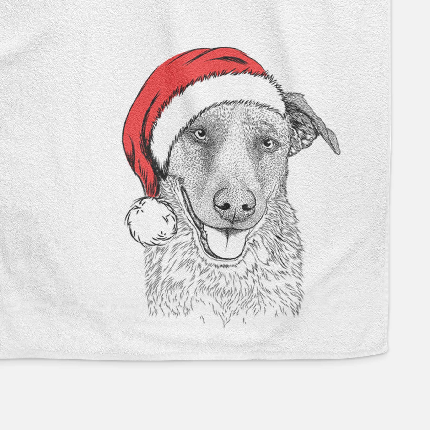 Reef the Mixed Breed Decorative Hand Towel