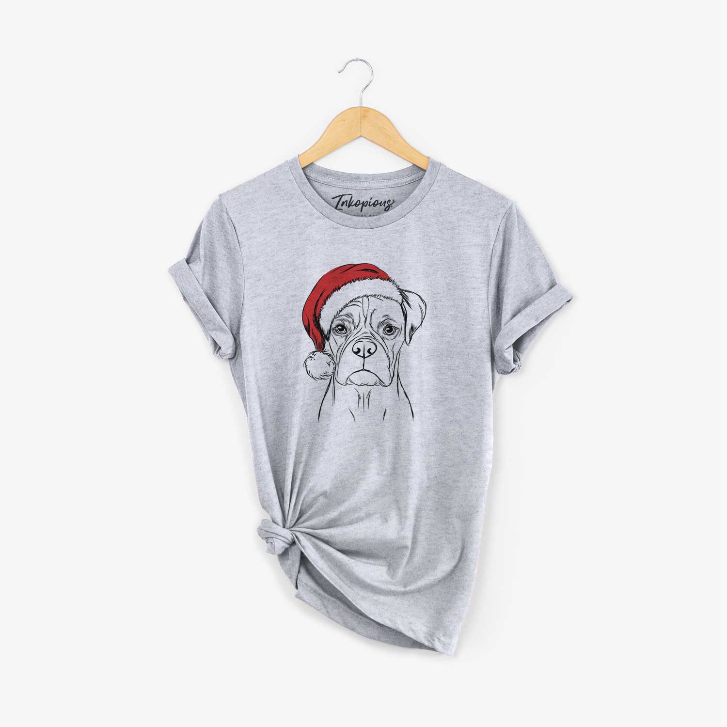Santa Reese the Boxer - Unisex Crewneck