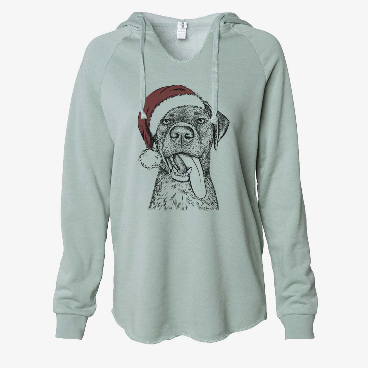 Reese the Mixed Breed - Cali Wave Hooded Sweatshirt