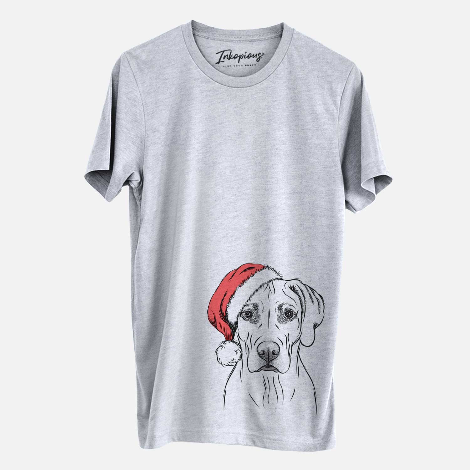 Santa Reid the Rhodesian Ridgeback - Unisex Crewneck