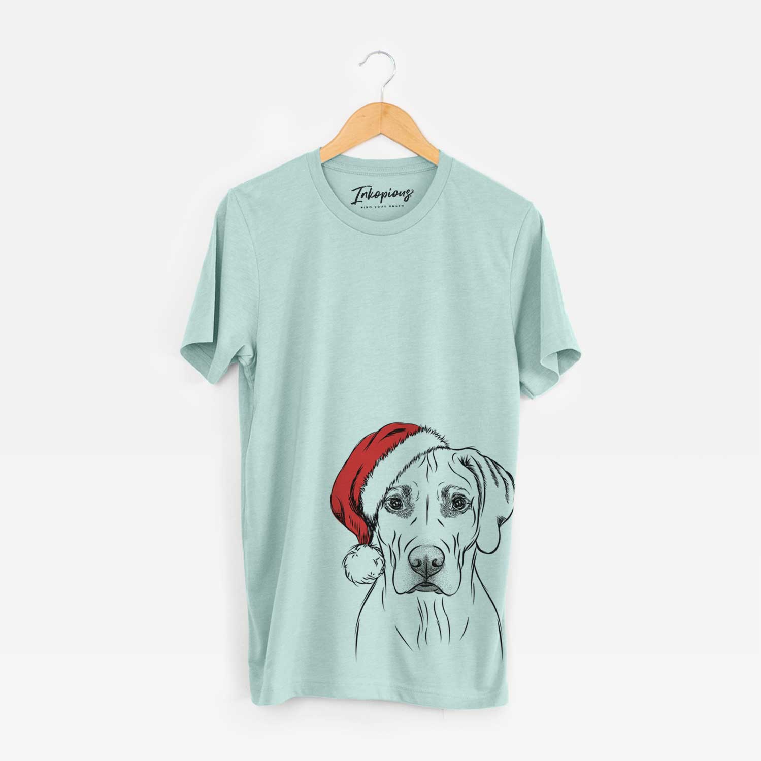 Santa Reid the Rhodesian Ridgeback - Unisex Crewneck