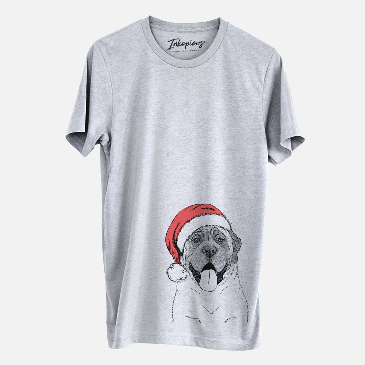 Santa Remmie the English Mastiff - Unisex Crewneck