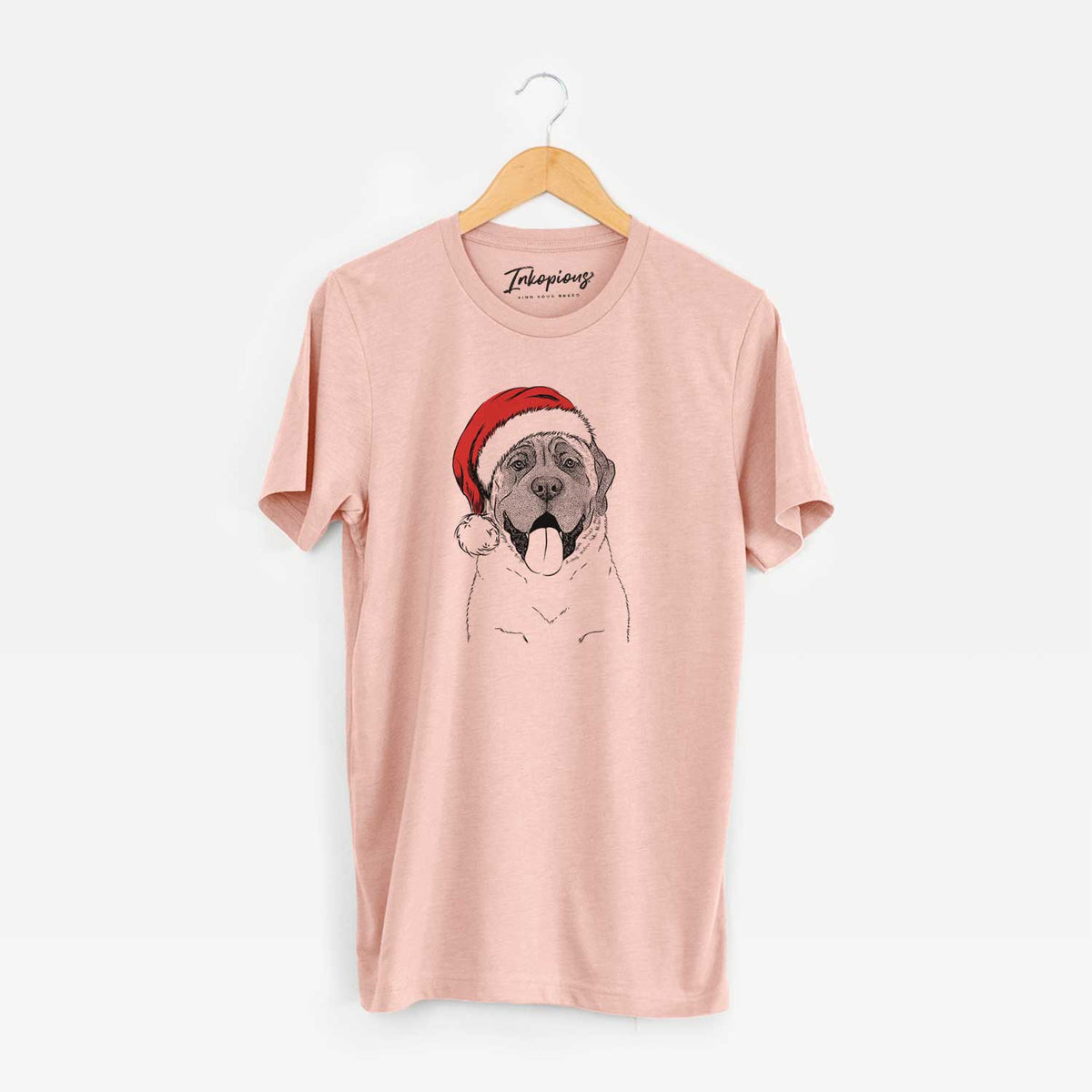 Santa Remmie the English Mastiff - Unisex Crewneck