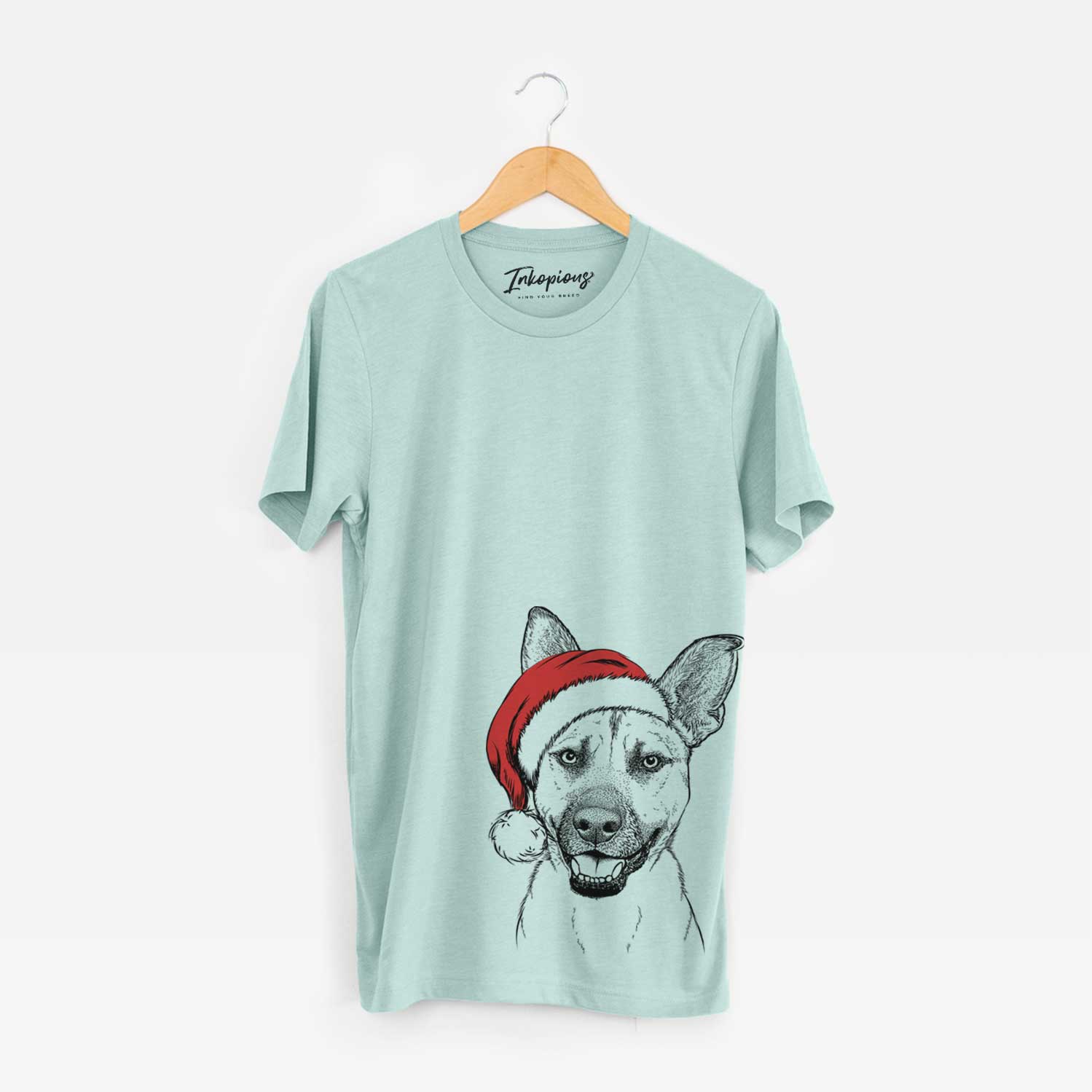 Santa Remus the German Shepherd Mix - Unisex Crewneck