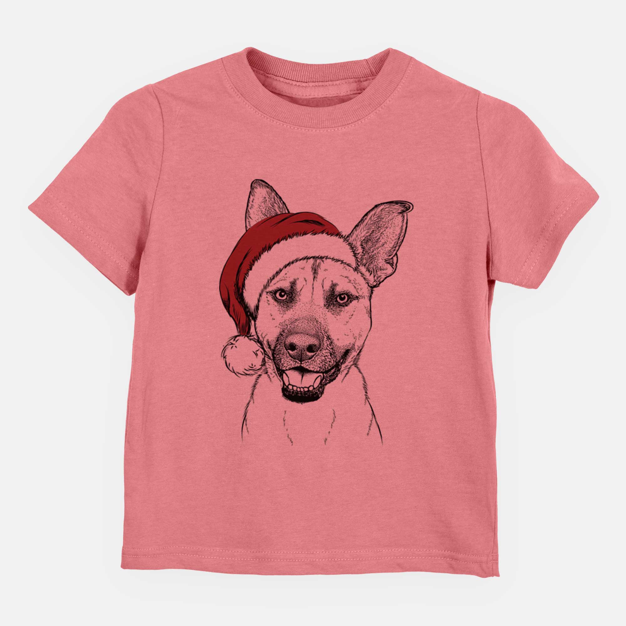 Santa Remus the German Shepherd Mix - Kids/Youth/Toddler Shirt