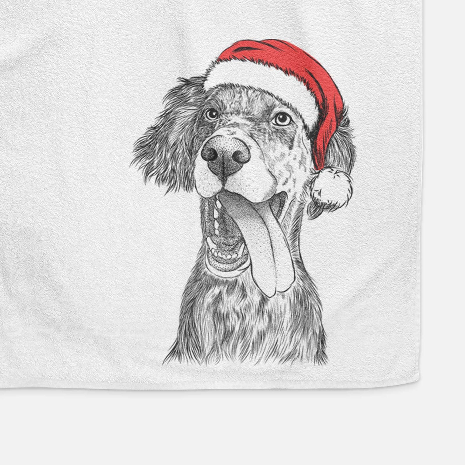 Renly the English Setter Decorative Hand Towel