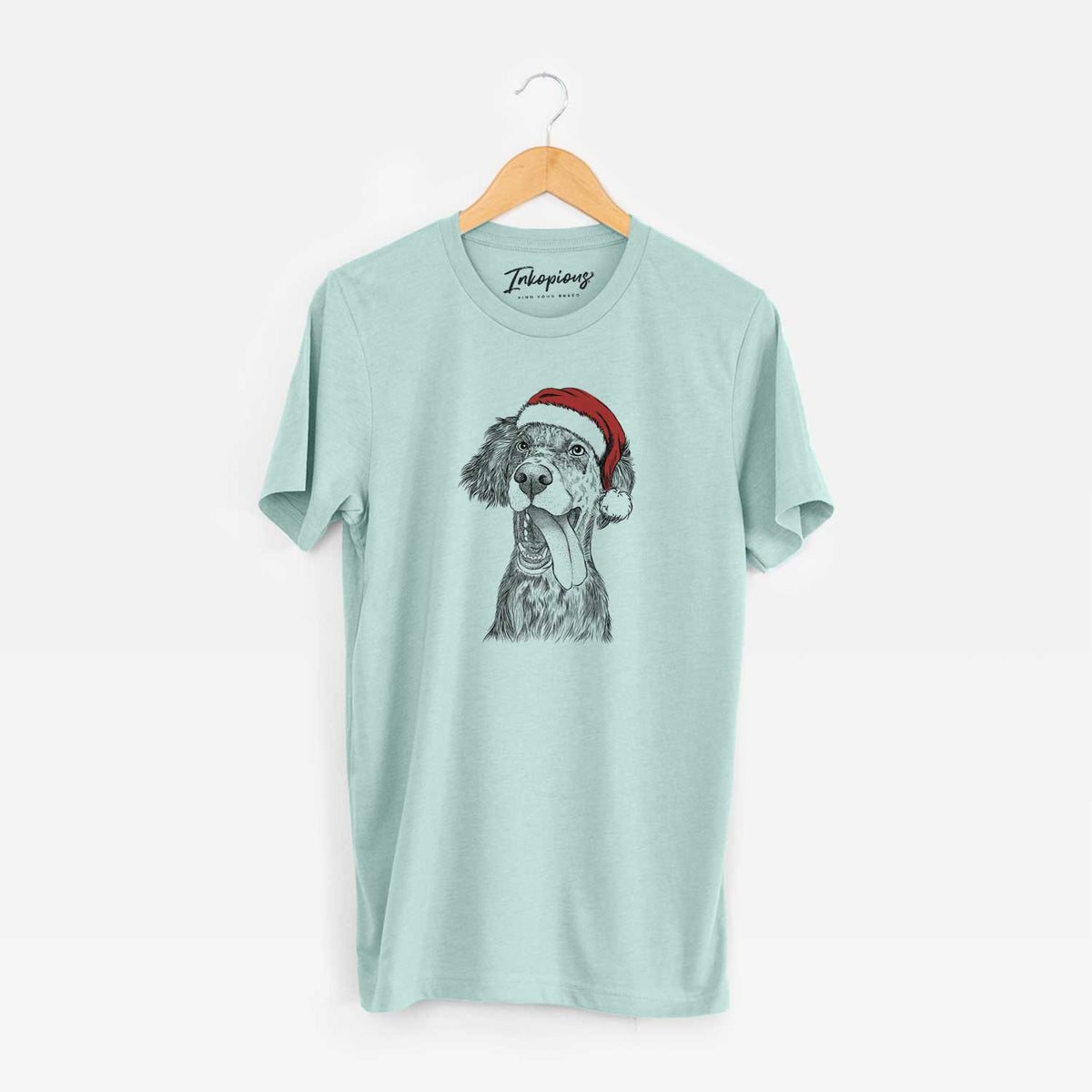 Santa Renly the English Setter - Unisex Crewneck