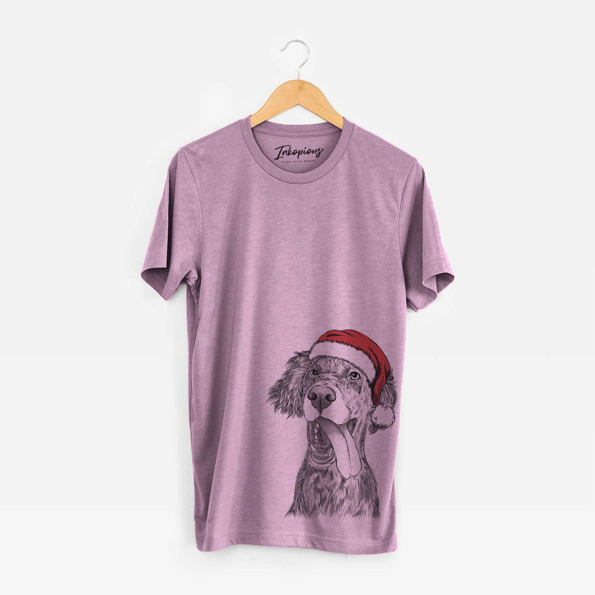 Santa Renly the English Setter - Unisex Crewneck
