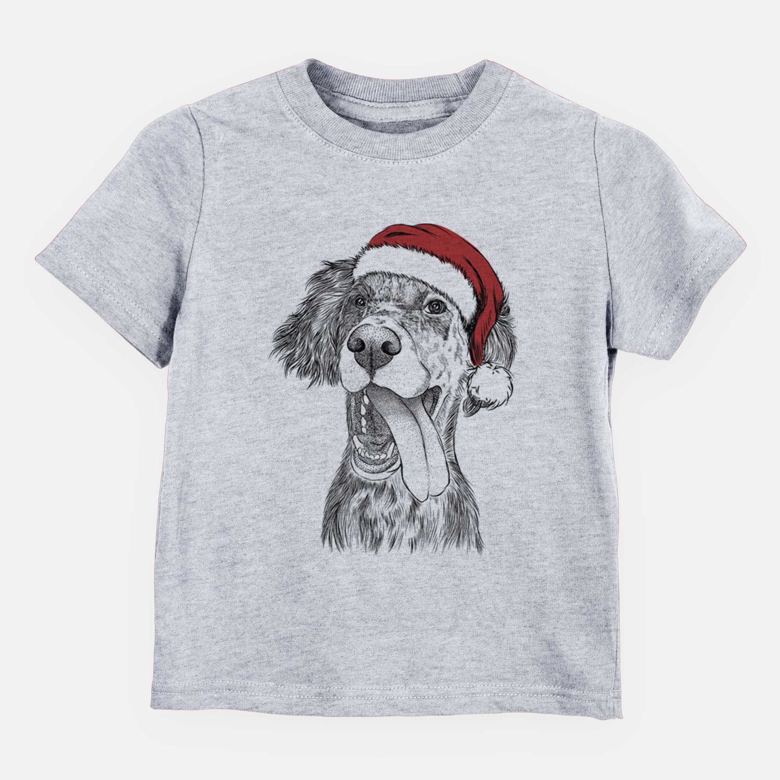 Santa Renly the English Setter - Kids/Youth/Toddler Shirt