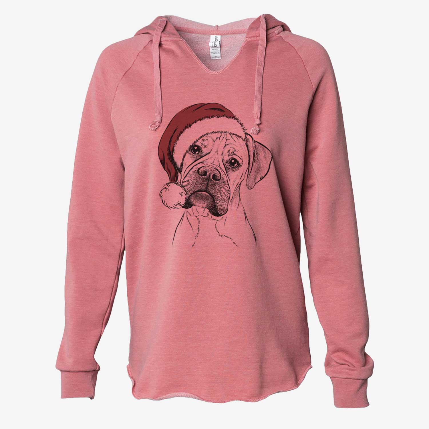 Reuby the Boxer - Cali Wave Hooded Sweatshirt