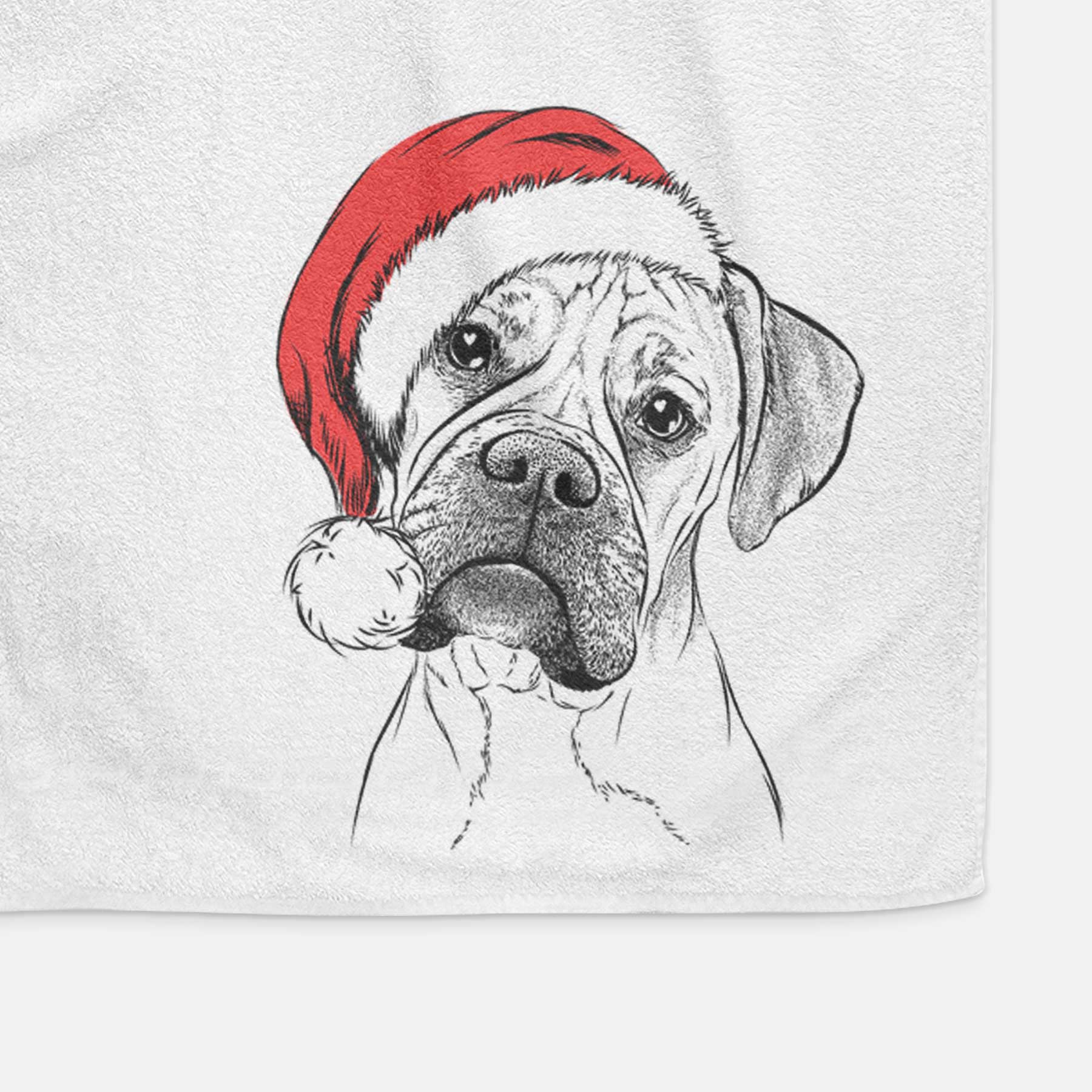 Reuby the Boxer Decorative Hand Towel