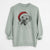 Santa Reuby the Boxer - Unisex Pigment Dyed Crew Sweatshirt